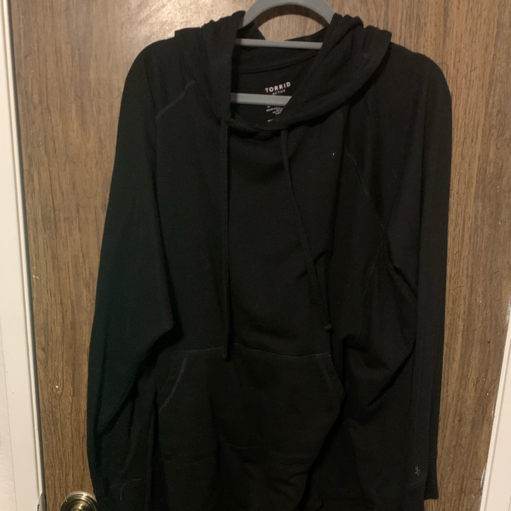 Torrid black sweatshirt